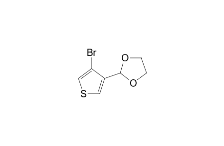 2-(4-bromanylthiophen-3-yl)-1,3-dioxolane