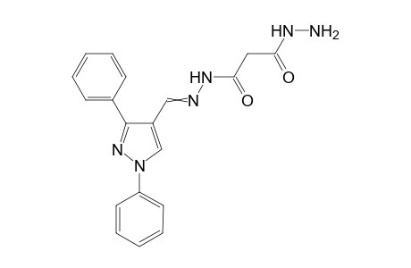 N'-[(1,3-diphenyl-1H-pyrazol-4-yl)methylene]malonohydrazide