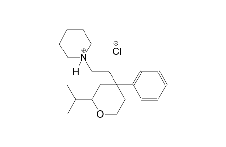 piperidinium, 1-[2-[tetrahydro-2-(1-methylethyl)-4-phenyl-2H-pyran-4-yl]ethyl]-, chloride