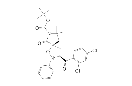 2-PHENYL-3-(2,4-DICHLOROBENZOYL)-6-OXO-7-(1,1-DIMETHYLETHOXYCARBONYL)-8,8-DIMETHYL-1-OXA-2,7-DIAZASPIRO-[4.4]-NONANE