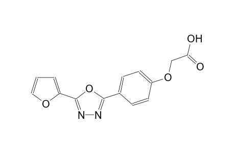 acetic acid, [4-[5-(2-furanyl)-1,3,4-oxadiazol-2-yl]phenoxy]-