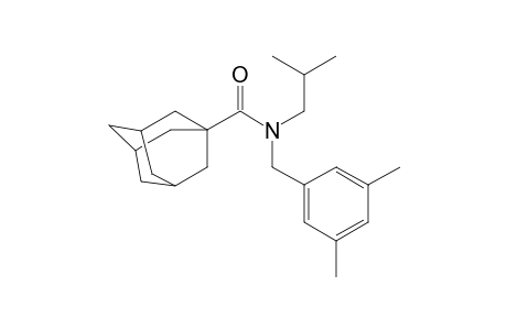 1-Adamantanecarboxamide, N-(3,5-dimethylbenzyl)-N-isobutyl-