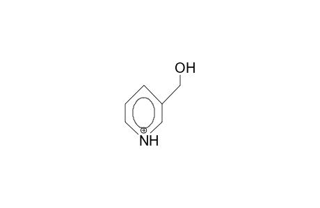 3-Hydroxymethyl-pyridinium cation