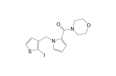 1-(2-Iodothiophen-3-ylmethyl)pyrrole-2-carboxyylic acid morpholino amide
