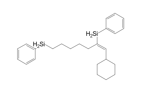 (1E)-1-Cyclohexyl-2,7-bis(phenylsilyl)-1-heptene