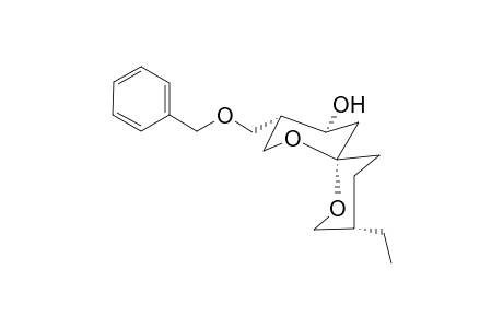 (3S,4S,6R,9R)-3-Hydroxymethyl-4-hydroxy-9-ethyl-1,7-dioxazpiro[5.5]undecane