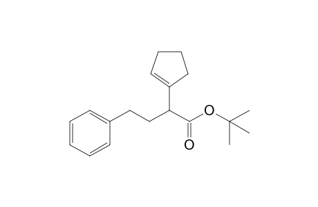 tert-Butyl 2-cyclopent-1-enyl-4-phenylbutyrate