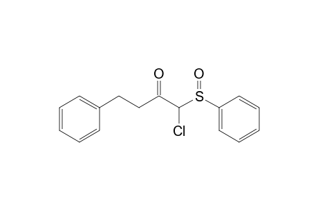 1-Chloro-4-phenyl-1-(phenylsulfinyl)butan-2-one