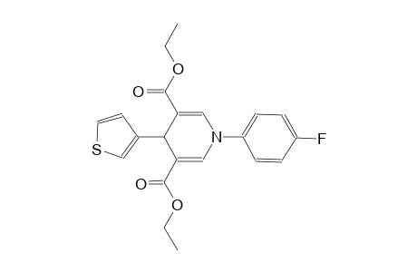 3,5-pyridinedicarboxylic acid, 1-(4-fluorophenyl)-1,4-dihydro-4-(3-thienyl)-, diethyl ester