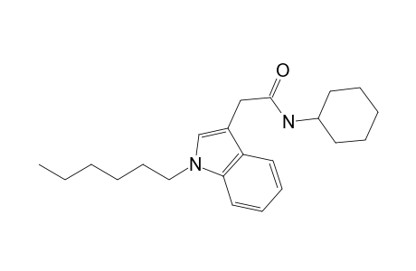 N-cyclohexyl(1-hexyl-1H-indol-3-yl)acetamide