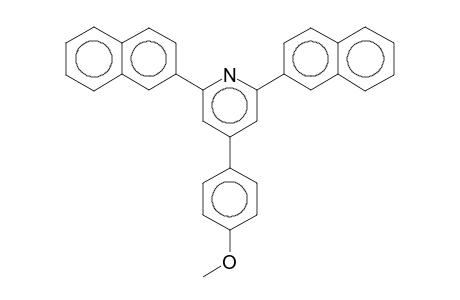 4-[2,6-Di(2-naphthyl)-4-pyridinyl]phenyl methyl ether