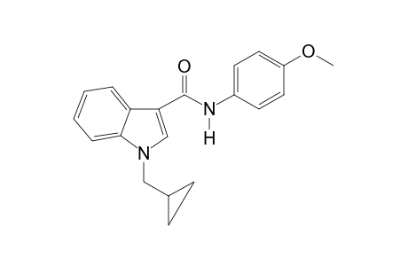 1-(Cyclopropylmethyl)-N-(4-methoxyphenyl)-1H-indole-3-carboxamide