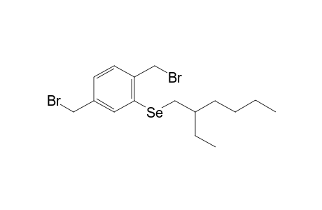 1,4-Bis(bromomethyl)-2-(2-ethylhexylseleno)benzene