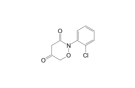 2-(o-chlorophenyl)tetrahydro-2H-1,2-oxazine-3,5-dione