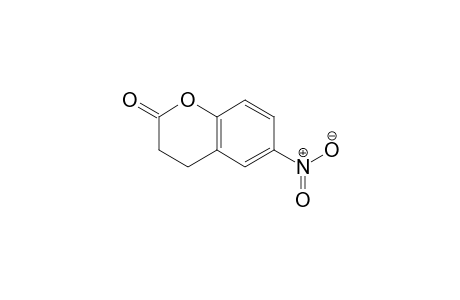 2H-1-Benzopyran-2-one, 3,4-dihydro-6-nitro-