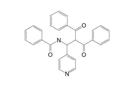 1,1-DIBENZOYL-2-(4-PYRIDYL)-2-BENZOYLAMINO)-ETHANE