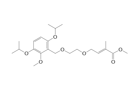 (2E)-4-[2-(3,6-Diisopropoxy-2-methoxybenzyloxy)ethoxy]-2-methylbut-2-enoic acid methyl ester