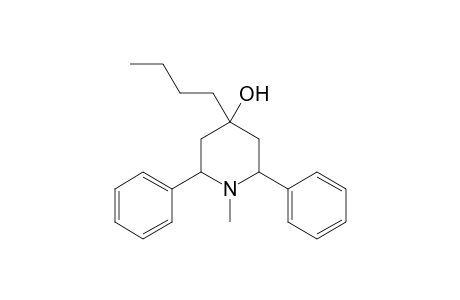 Piperidin-4-ol, 4-butyl-1-methyl-2,6-diphenyl-
