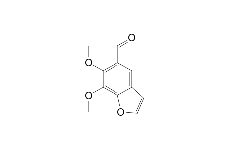 6,7-Dimethoxy-1-benzofuran-5-carbaldehyde