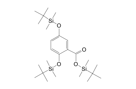 Benzoic acid, 2,5-bis[(tert-butyldimethylsilyl)oxy]-, tert-butyldimethylsilyl ester