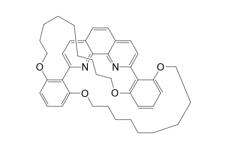 2,12,14,24-Tetraoxa-1,13(1,3,2)-dibenzena-25(2,9)-1,10-phenanthrolinabicyclo[11,11,1]pentacosaphane