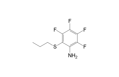 3,4,5,6-Tetrafluoro-2-propylthioaniline