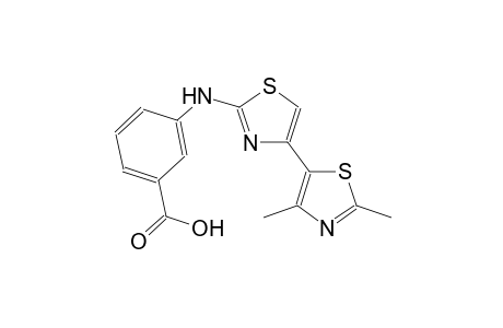 1-(3-{[4-(2,4-dimethyl-1,3-thiazol-5-yl)-1,3-thiazol-2-yl]methyl}phenyl)ethan-1-one