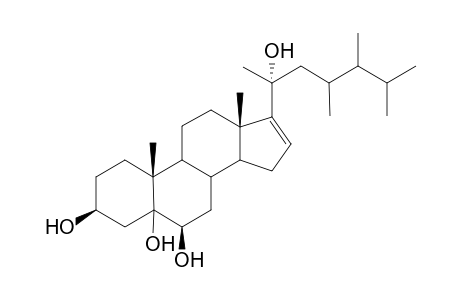 23,24-Dimethylcholest-16(17)-E-ene-3.beta.,5.alpha.,6.beta.,20(S)-tetraol