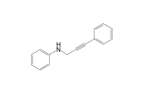 N-(3-phenyl-2-propynyl)aniline