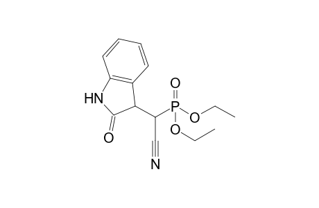 2-Diethoxyphosphoryl-2-(2-ketoindolin-3-yl)acetonitrile