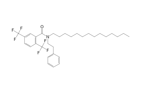 2,5-di(Trifluoromethyl)benzamide, N-(2-phenylethyl)-N-tetradecyl-