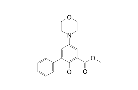 METHYL-2-HYDROXY-5-MORPHOLINO-3-PHENYLBENZOATE
