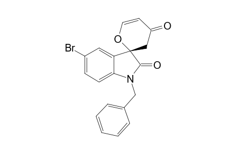 (S)-1-benzyl-5-bromospiro[indoline-3,2'-pyran]-2,4'(3'H)-dione