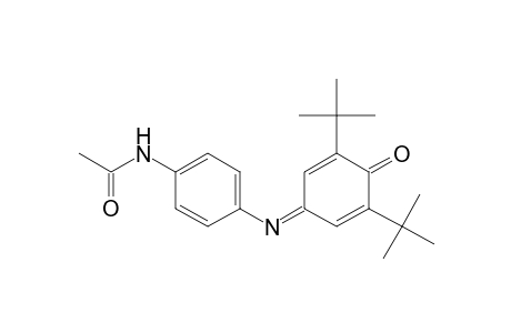 Acetamide, N-[4-[[3,5-bis(1,1-dimethylethyl)-4-oxo-2,5-cyclohexadien-1-ylidene]amino]phenyl]-
