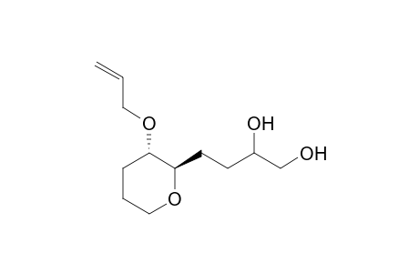 (2R,3S)-4-[3-(allyloxy)-3,4,5,6-tetrahydro-2H-pyran-2-yl]butene-1,2-diol