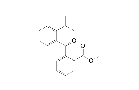 2-(2-isopropylbenzoyl)benzoic acid methyl ester