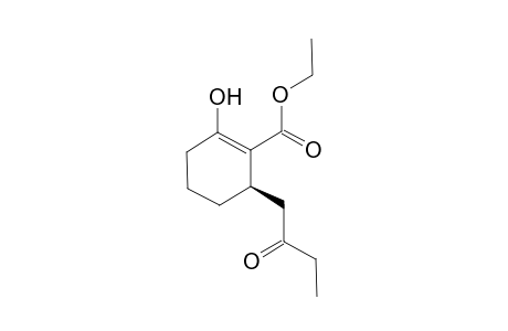 (R)-Ethyl 2-hydroxy-6-(2-oxobutyl)cyclohexene-1-carboxylate
