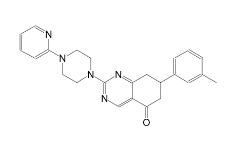 5(6H)-quinazolinone, 7,8-dihydro-7-(3-methylphenyl)-2-[4-(2-pyridinyl)-1-piperazinyl]-