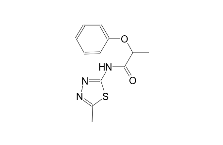 N-(5-methyl-1,3,4-thiadiazol-2-yl)-2-phenoxypropanamide