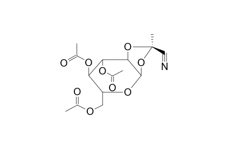 3,4,6-TRI-O-ACETYL-1,2-O-[1-(EXO-CYANO)ETHYLIDENE]-ALPHA-D-GLUCOPYRANOSE