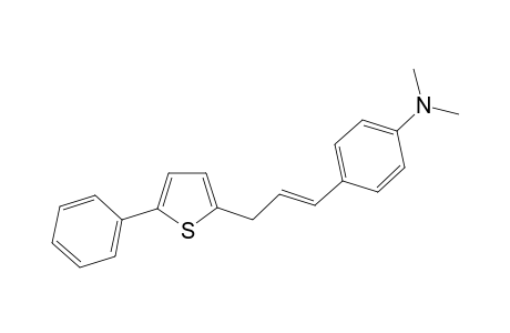 2-Phenyl-5-[(2E)-3-(4-N,N-dimethylphenyl)-2-propen-1-yl]-thiophene