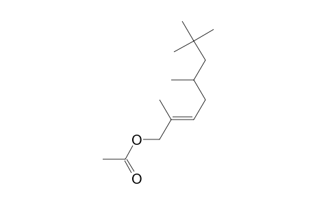 2-Octen-1-ol, 2,5,7,7-tetramethyl-, acetate