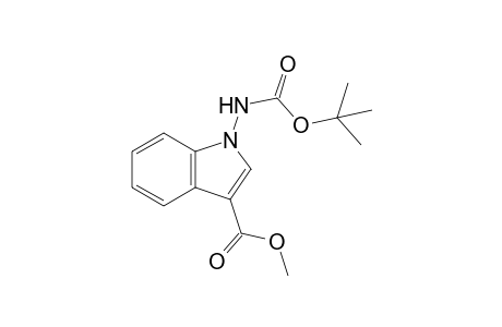 Methyl 1-[(tert-Butyloxycarbonyl)amino]-1H-indole-3-carboxylate
