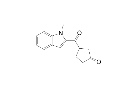 3-(N-METHYL-2-INDOLYLCARBONYL)-CYCLOPENTANONE