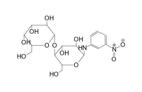 4-O-hexopyranosyl-N-(3-nitrophenyl)hexopyranosylamine