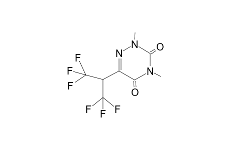 1,3-Dimethyl-5-(1',1',1',3',3',3'-hexafluoropropyl)-6-azauracil
