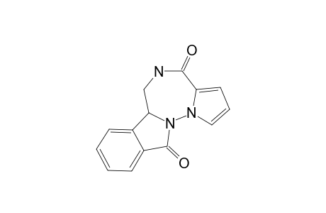 10B,11-DIHYDROISOINDOLO-[2,1-G]-PYRROLO-[1,2-B]-[1,2,5]-TRIAZEPINE-6(6H),13(12H)-DIONE