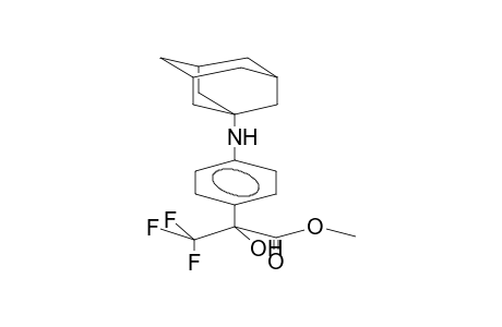 N-(ADAMANT-1-YL)-4-(1-HYDROXY-1-METHOXYCARBONYL-2,2,2-TRIFLUOROETHYL)ANILINE