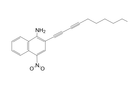 2-(Deca-1',3'-diynyl)-4-nitro-1-naphthylamine