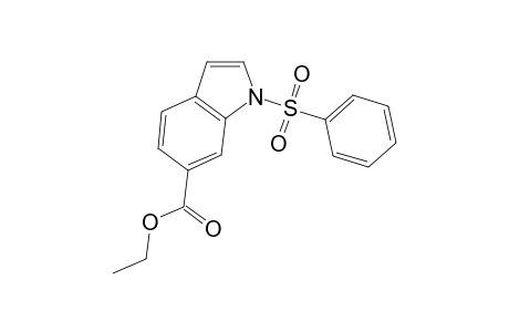 Ethyl 1-phenylsulfonylindole-6-carboxylate